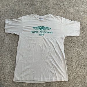 Vintage flying physicians tee